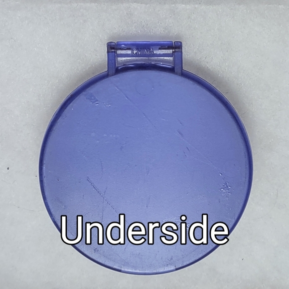 Upcycled Embellished Round Circular Mirror Case - Picture 12 of 16